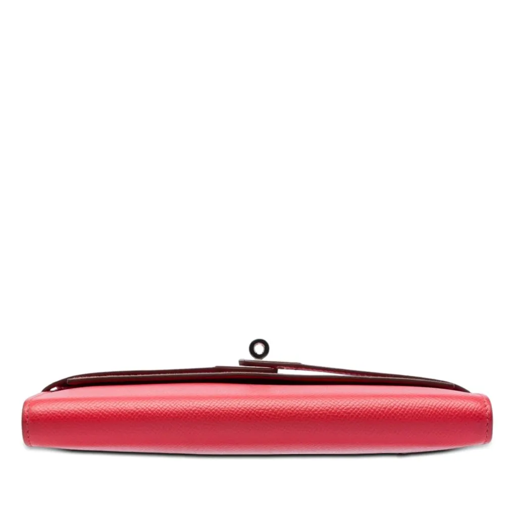 Hermès Epsom Mysore Kelly Longue Wallet Red Leather Very good - Inside View
