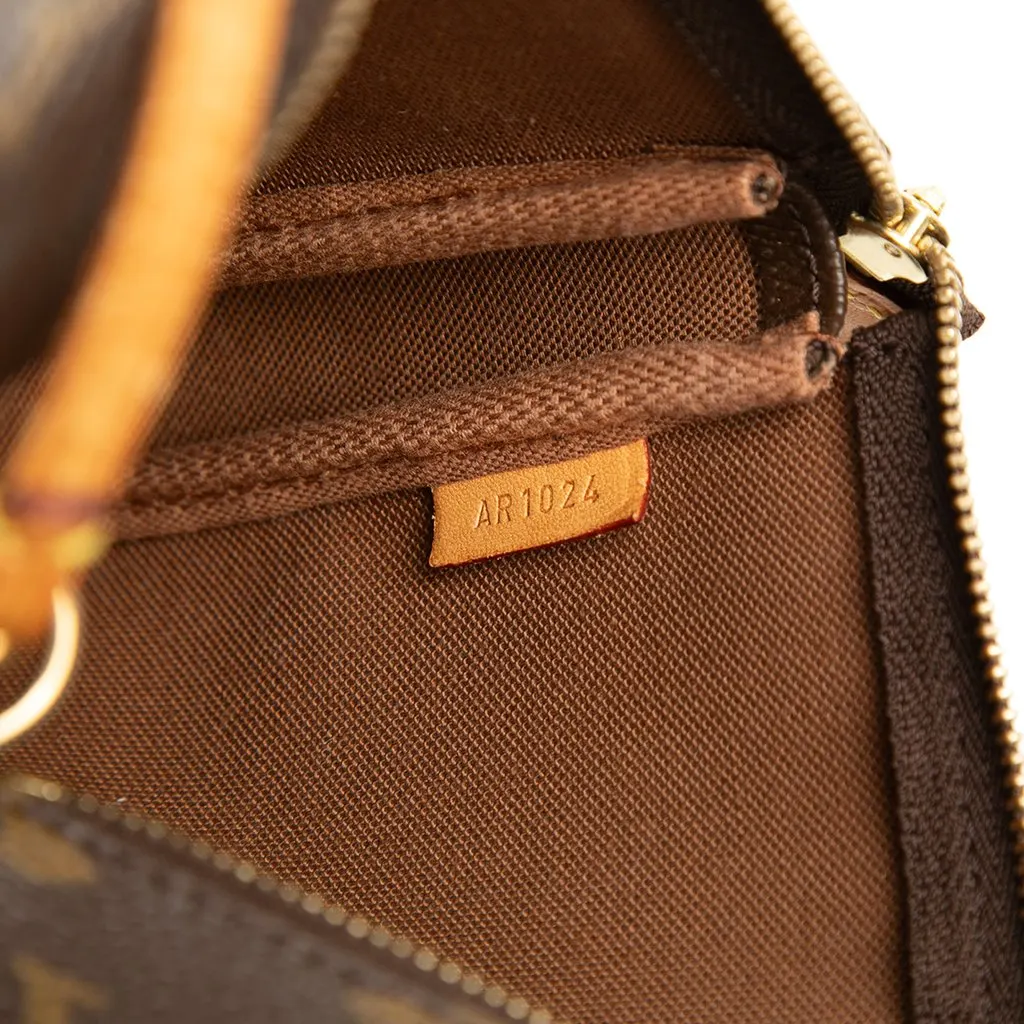 Louis Vuitton Monogram Pochette Accessoires Brown Very good - Box View