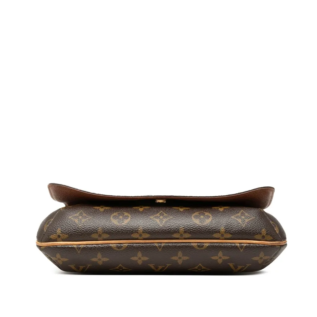 Louis Vuitton Monogram Musette Tango Long Strap Brown Canvas Good - Inside View