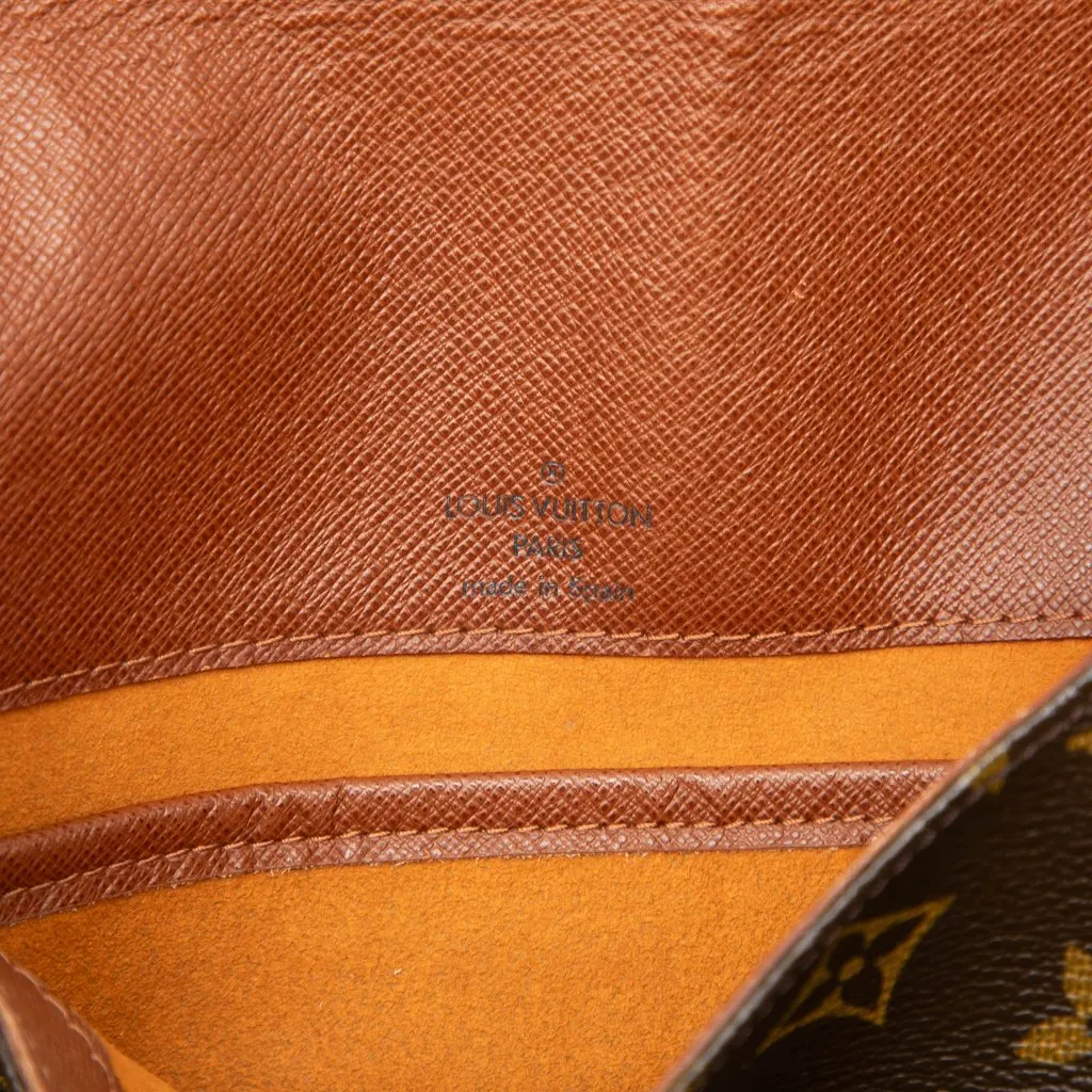 Louis Vuitton Monogram Musette Tango Long Strap Brown Canvas Good - Box View