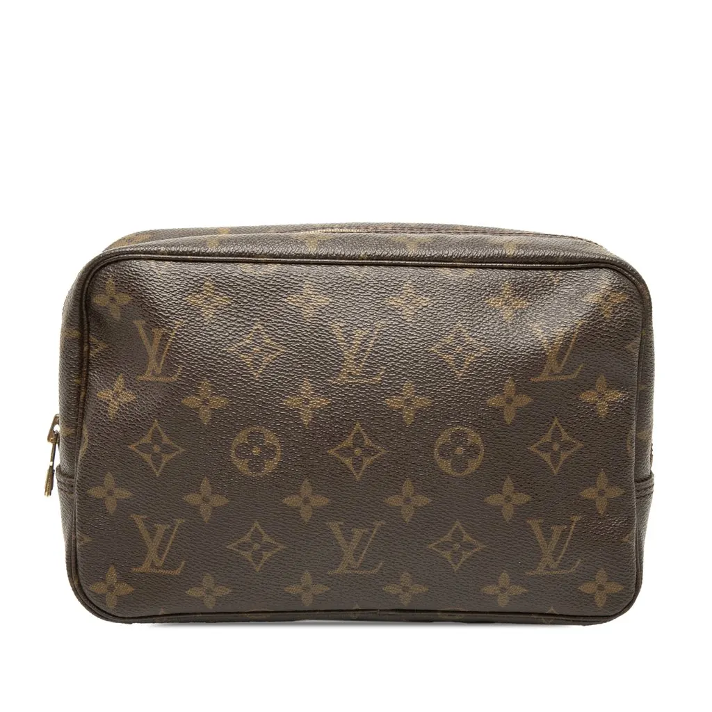 Louis Vuitton Monogram Trousse Toilette 23 Brown Very good - Front View