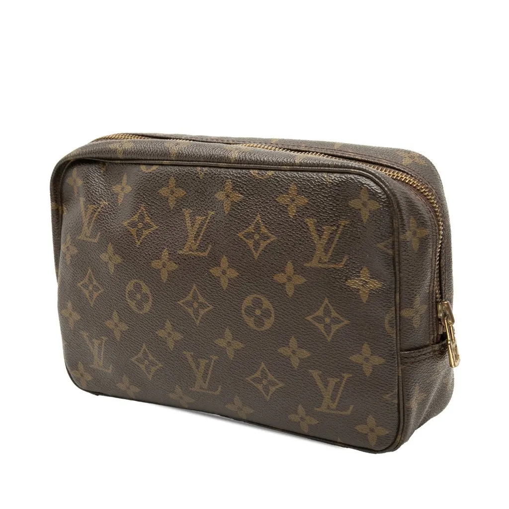 Louis Vuitton Monogram Trousse Toilette 23 Brown Very good - Back View