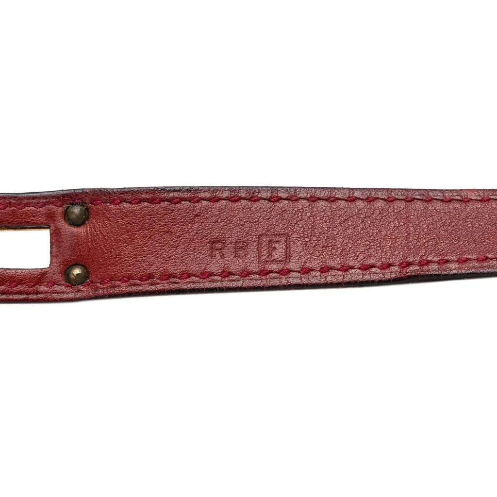 Hermès Swift Kelly Double Tour Bracelet Red Leather Very good - Box View