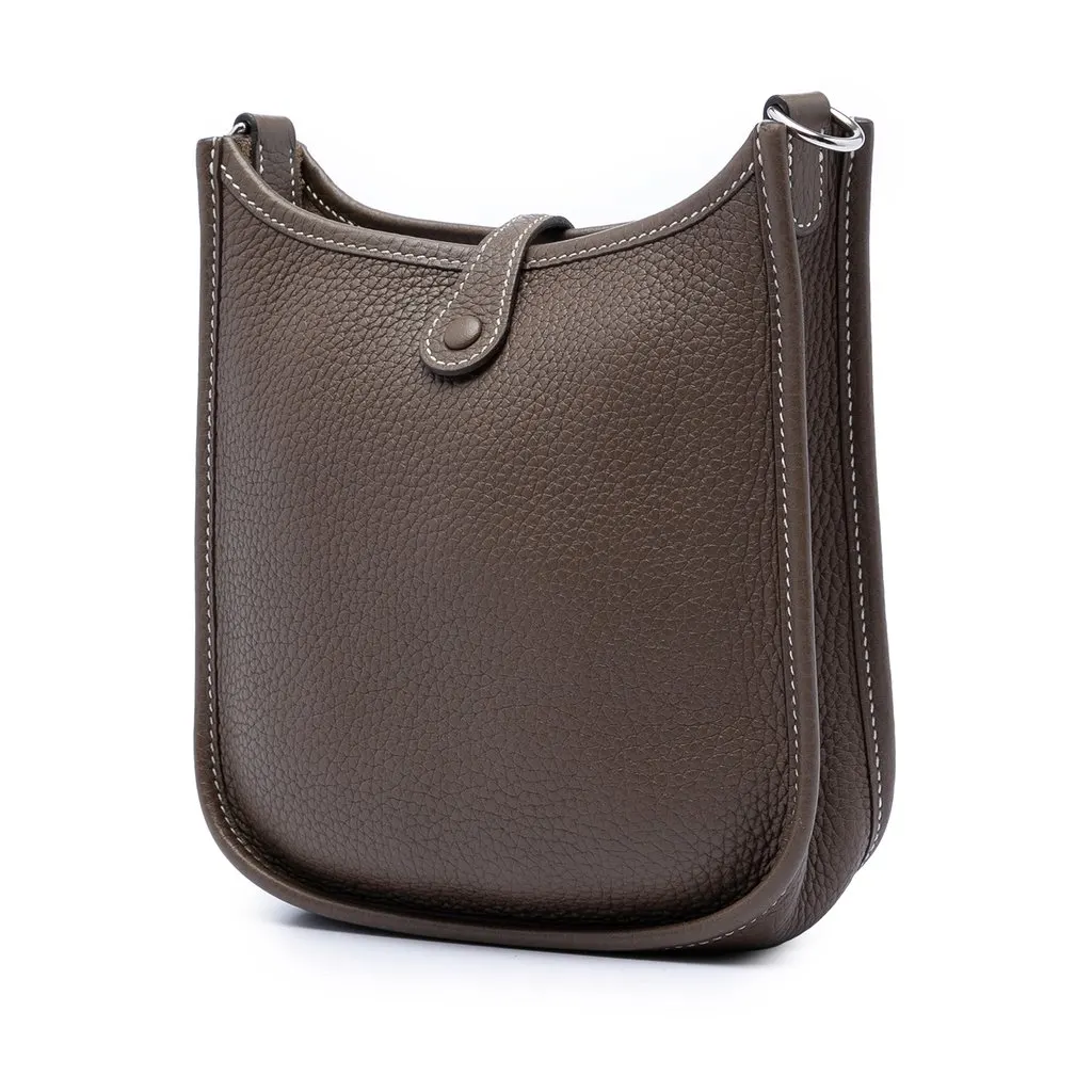 Hermès Clemence Evelyne 16 Amazone Brown Leather Very good - Back View