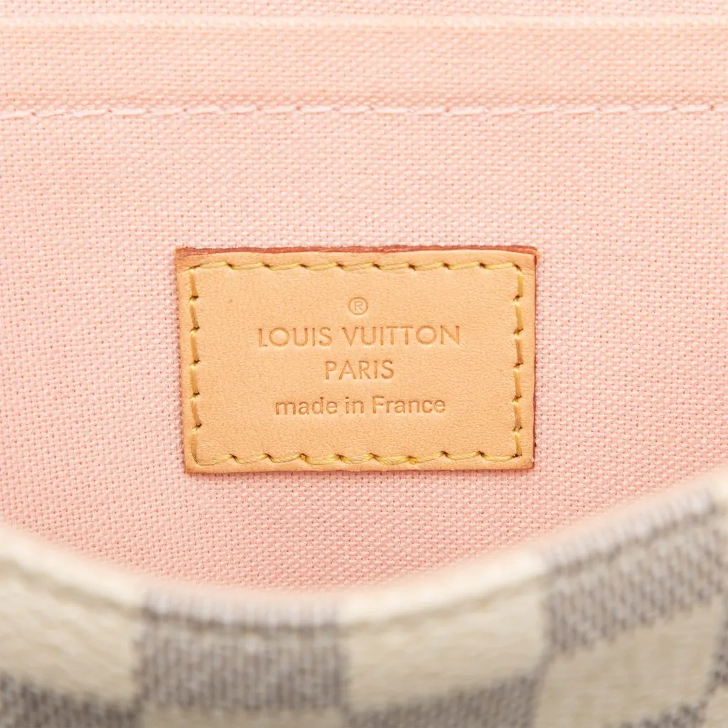 Louis Vuitton Damier Azur Croisette White Very good - Box View