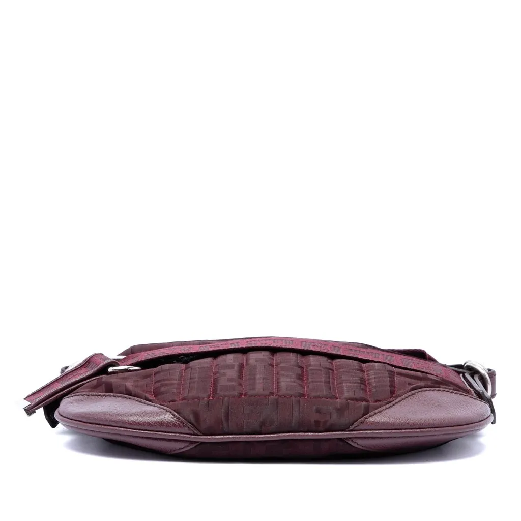 Fendi Zucca Nylon Pochette Red Very good - Inside View