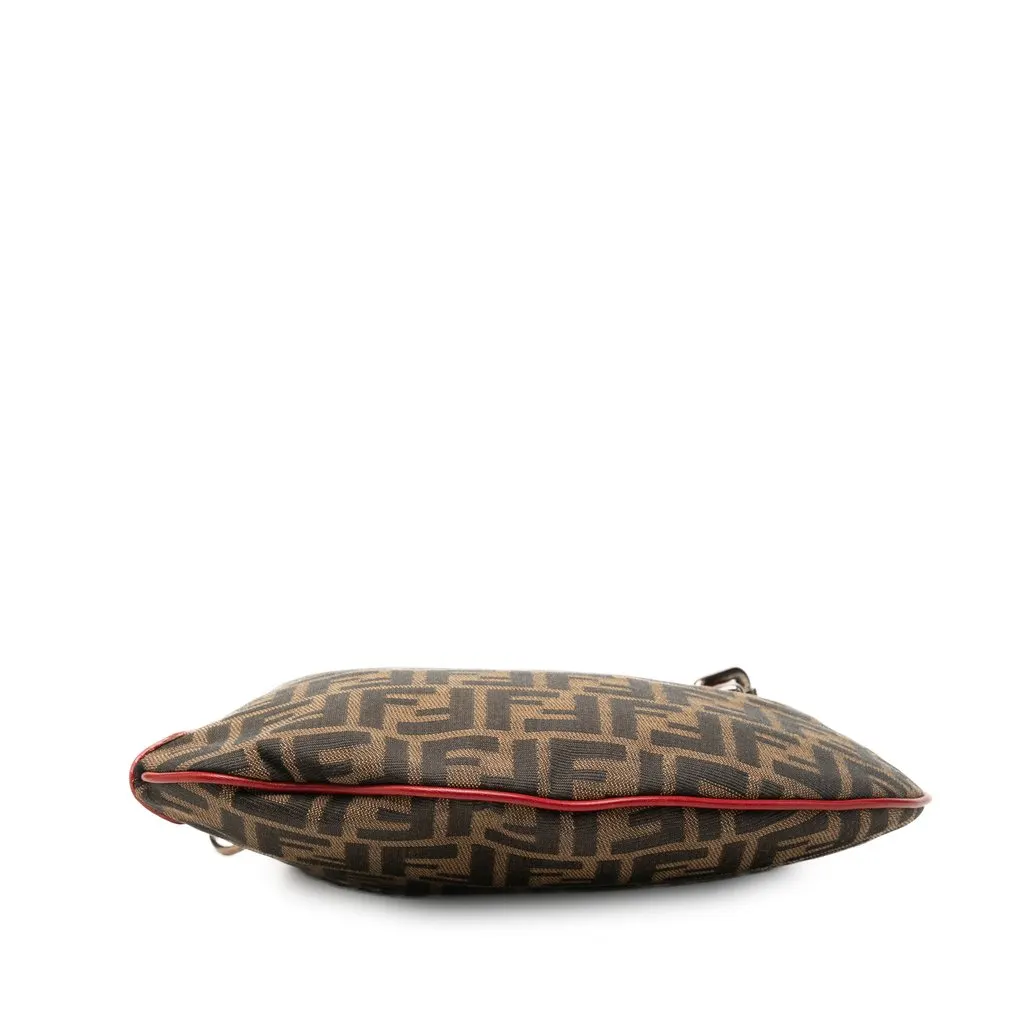 Fendi Zucca Canvas Oyster Hobo Brown Canvas Very good - Inside View