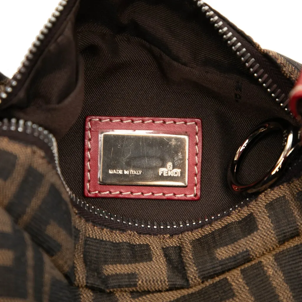 Fendi Zucca Canvas Oyster Hobo Brown Canvas Very good - Box View