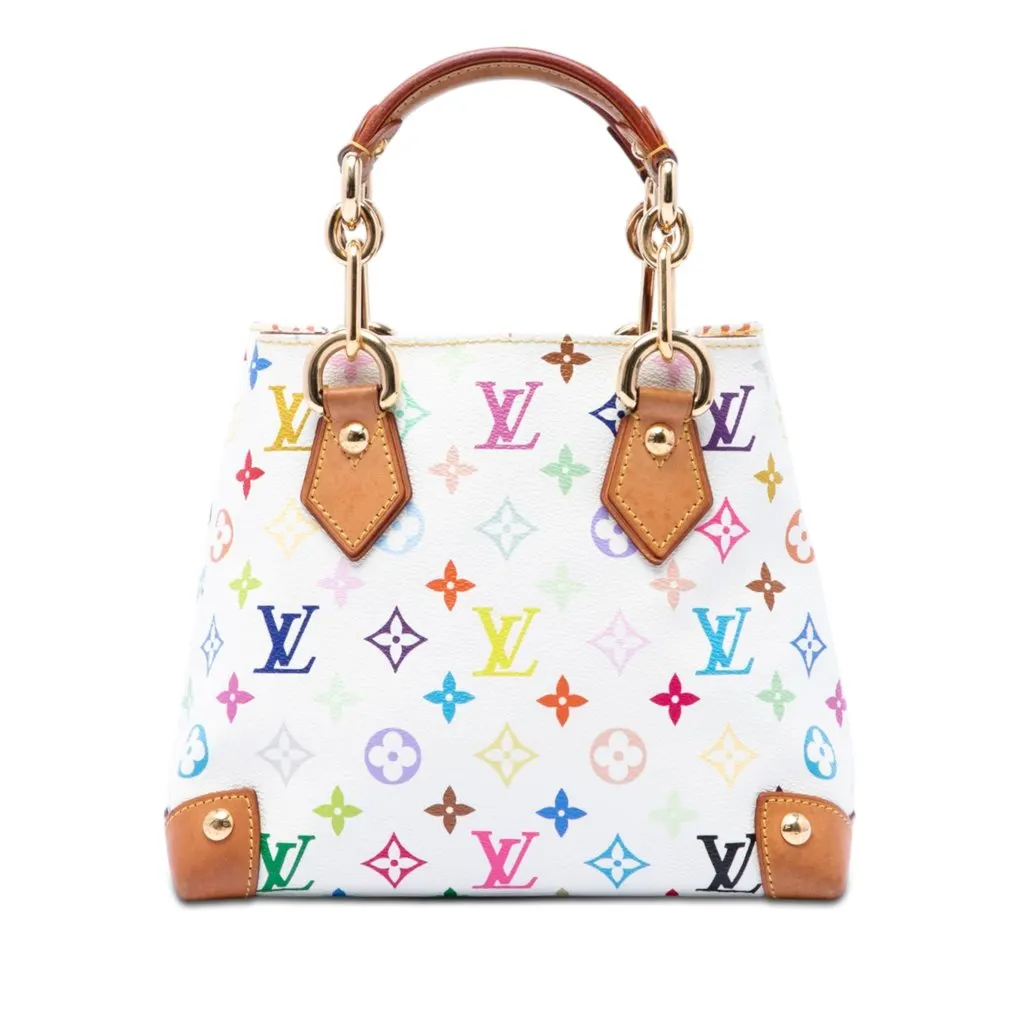 Louis Vuitton Monogram Multicolore Audra White Very good - Front View