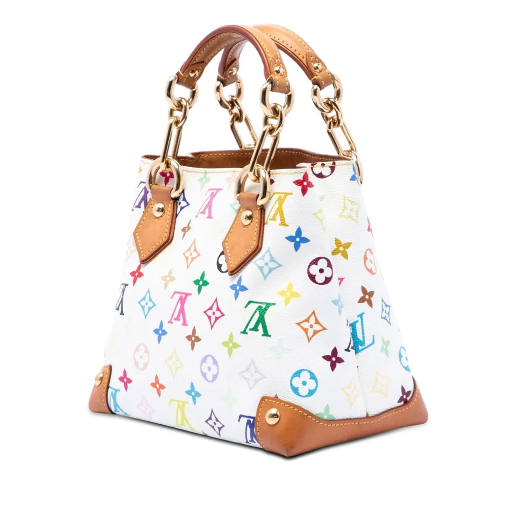Louis Vuitton Monogram Multicolore Audra White Very good - Back View