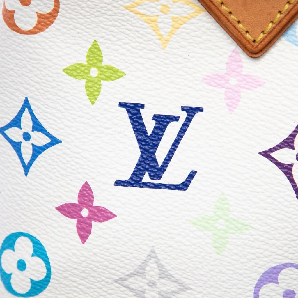 Louis Vuitton Monogram Multicolore Audra White Very good - Box View
