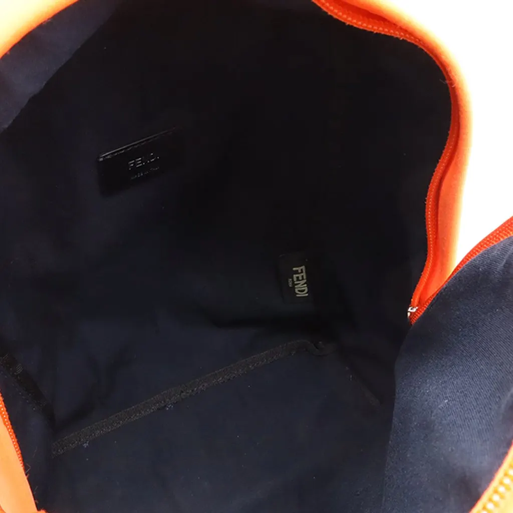 Fendi Neoprene Pineapple Backpack Orange Very good - Inside View