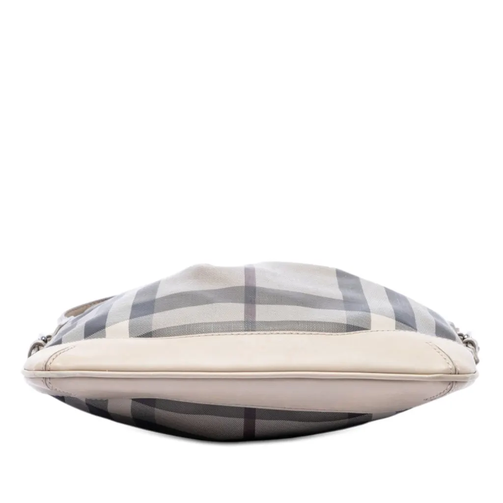 Burberry Smoke Check Coated Canvas Hartham Crossbody MultiColor Very good - Inside View