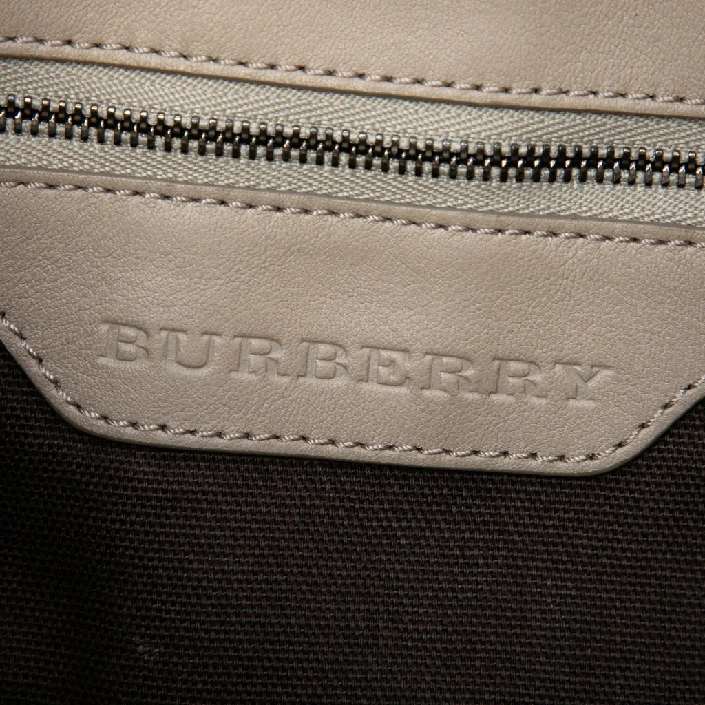 Burberry Smoke Check Coated Canvas Hartham Crossbody MultiColor Very good - Box View
