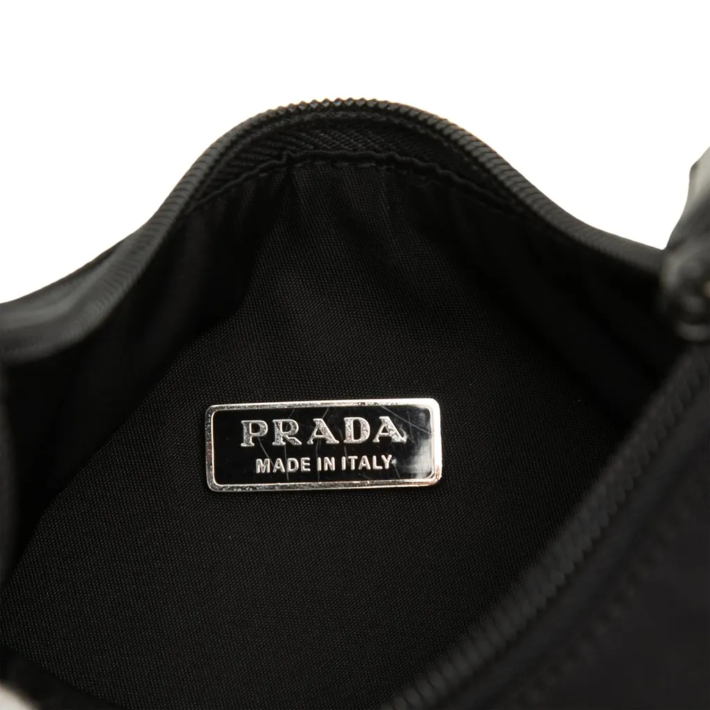 Prada Mini Tessuto Sport Shoulder Bag Black Polyamide Very good - Box View