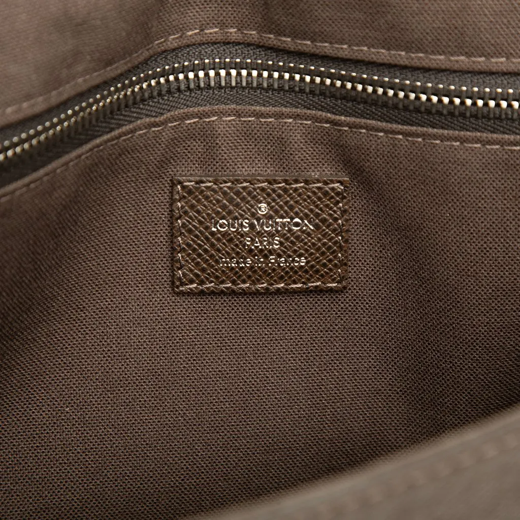 Louis Vuitton Taiga Roman PM Brown Leather Very good - Box View