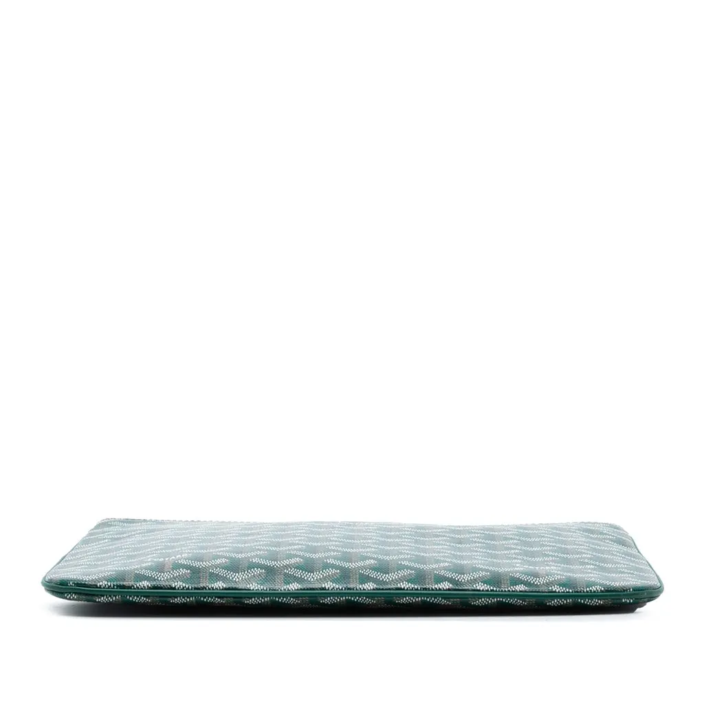 Goyard Goyardine Senat MM Green Very good - Inside View