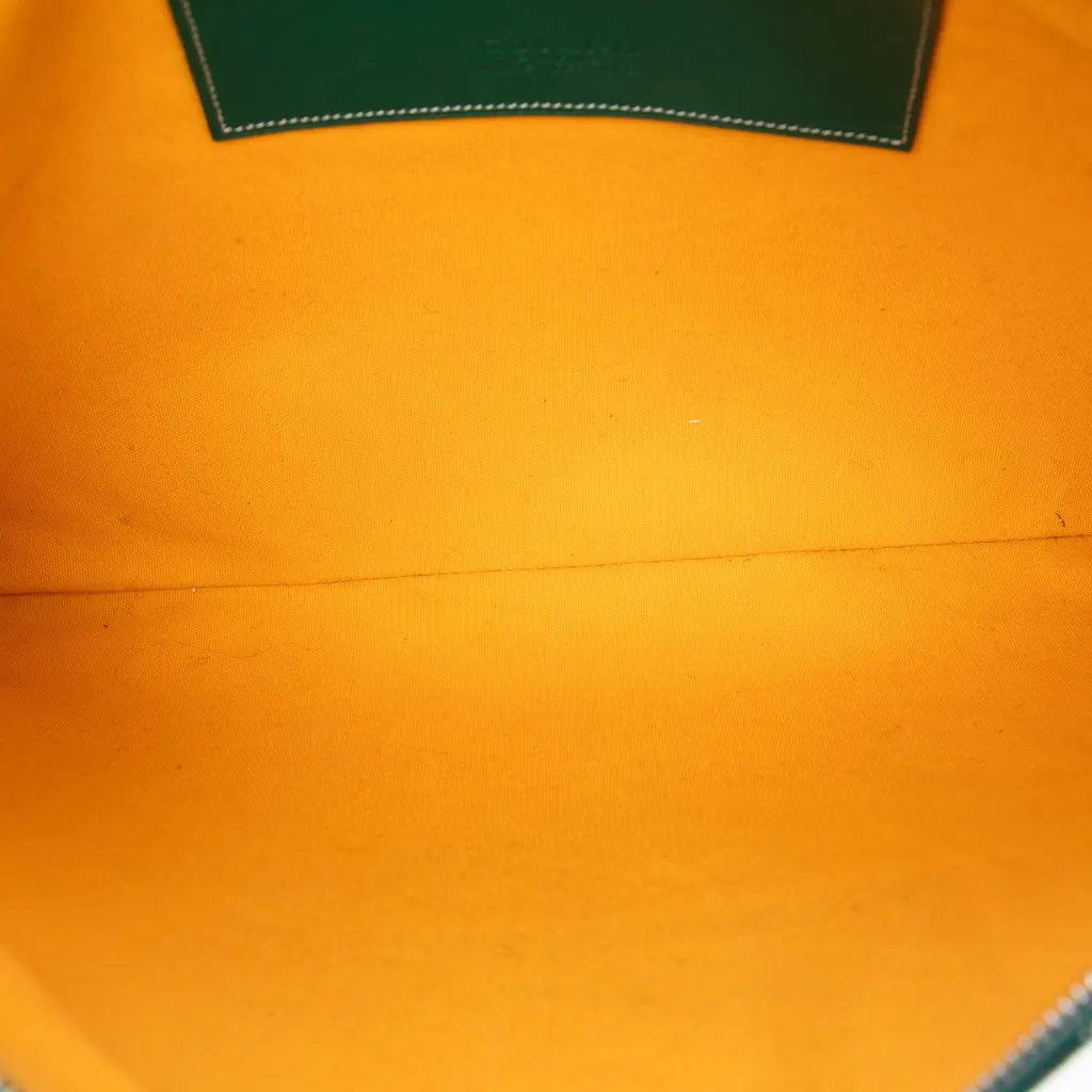 Goyard Goyardine Senat MM Green Very good - Model View