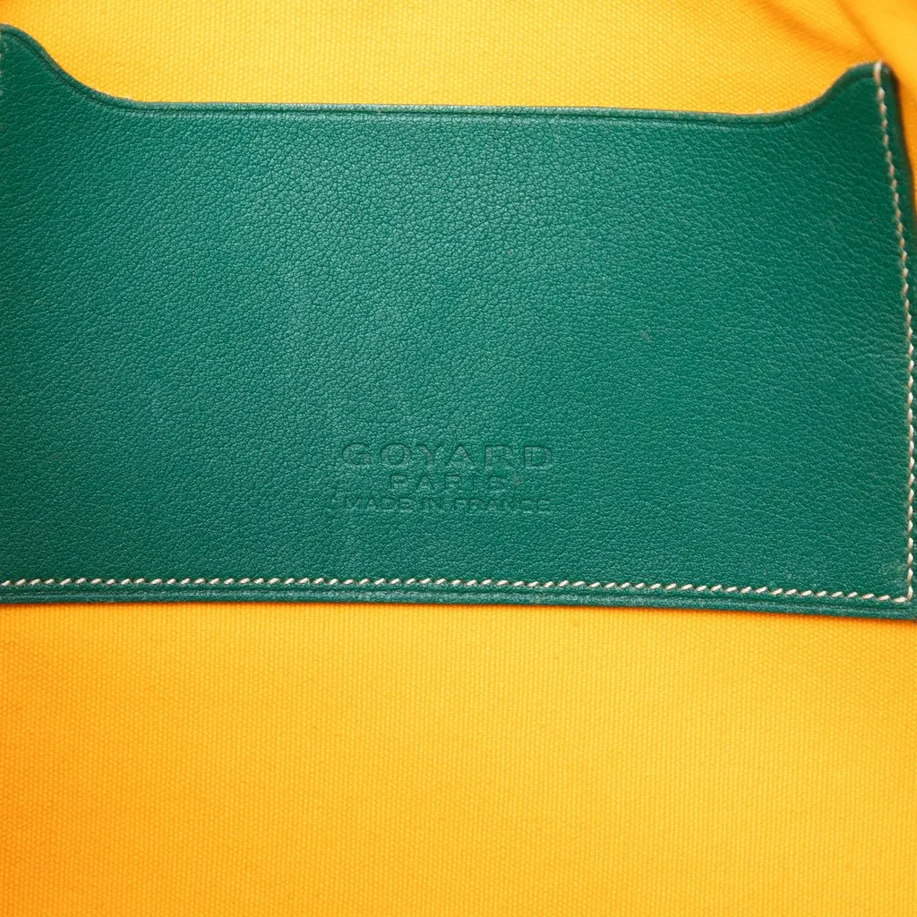 Goyard Goyardine Senat MM Green Very good - Box View