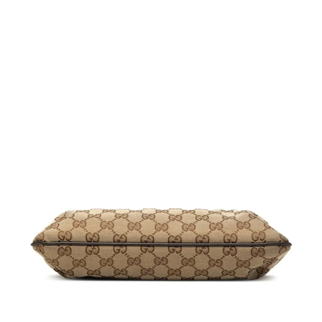 Gucci GG Canvas Web Crossbody Beige Very good - Inside View