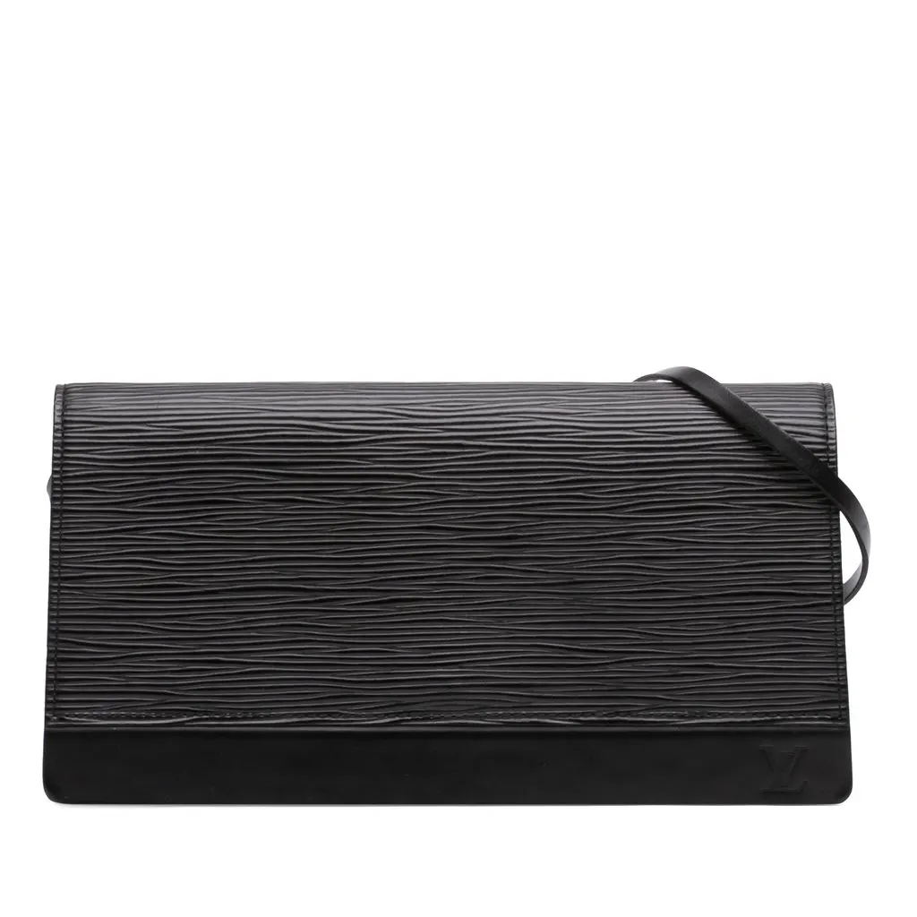 Louis Vuitton Epi Honfleur Black Leather Very good - Front View