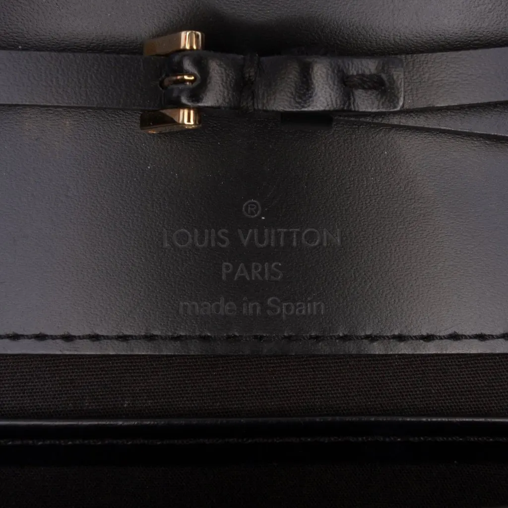 Louis Vuitton Epi Honfleur Black Leather Very good - Box View
