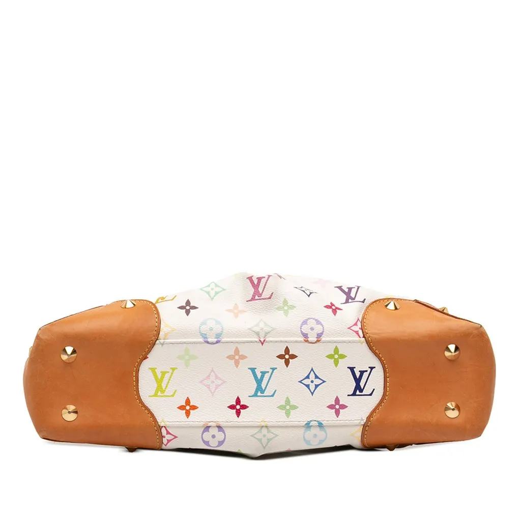 Louis Vuitton Monogram Multicolore Judy MM White Canvas Very good - Inside View