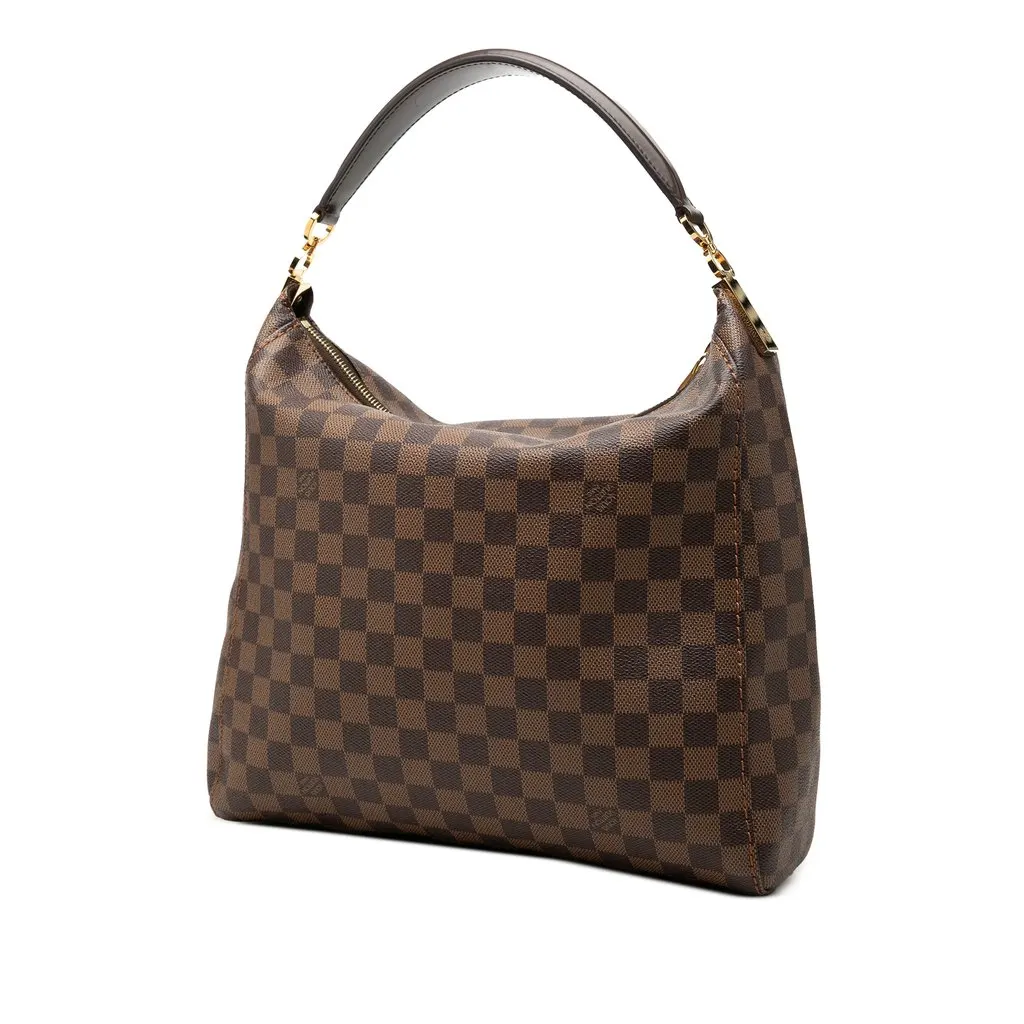 Louis Vuitton Damier Ebene Portobello PM Brown Very good - Back View