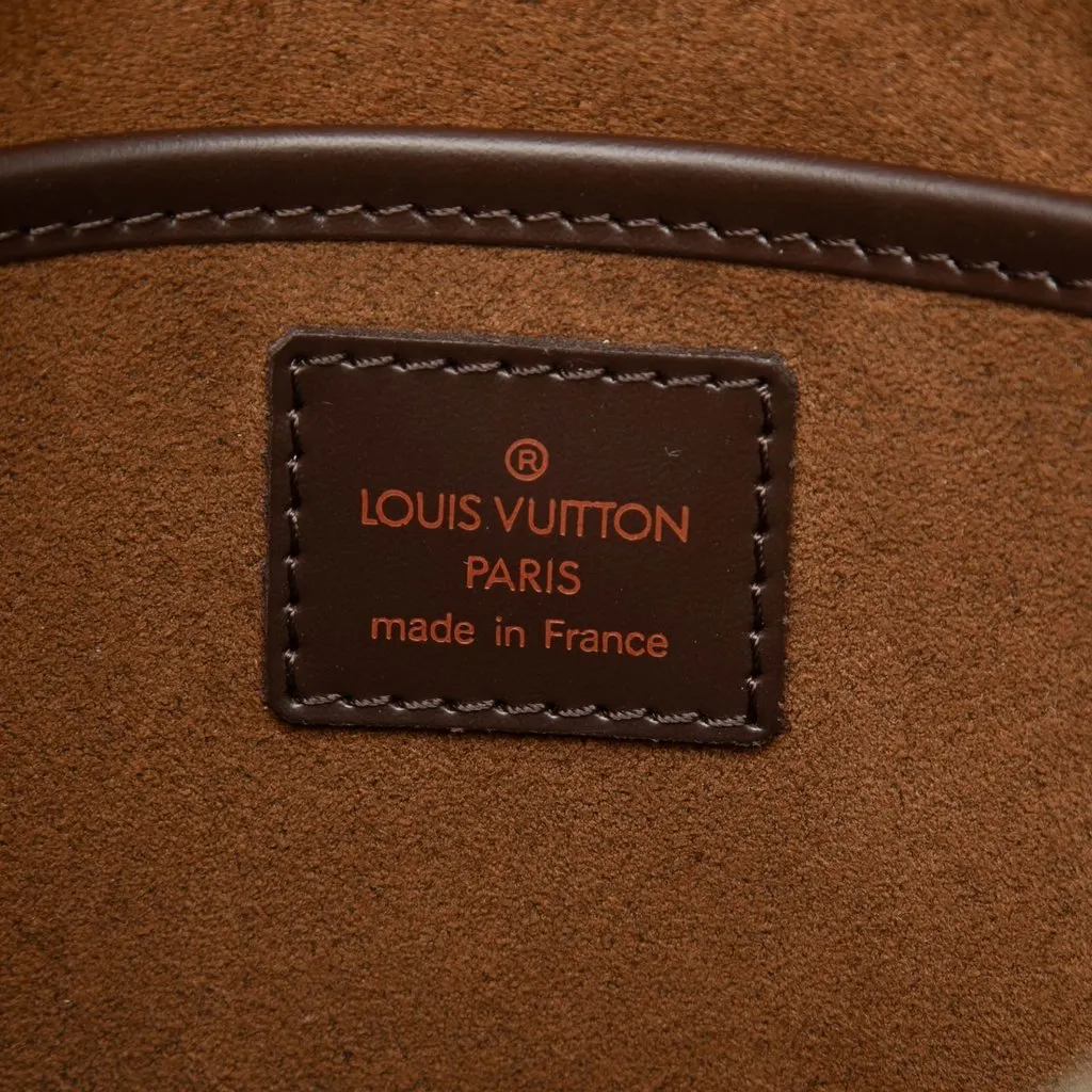Louis Vuitton Damier Ebene Saint Louis Pochette Brown Very good - Box View