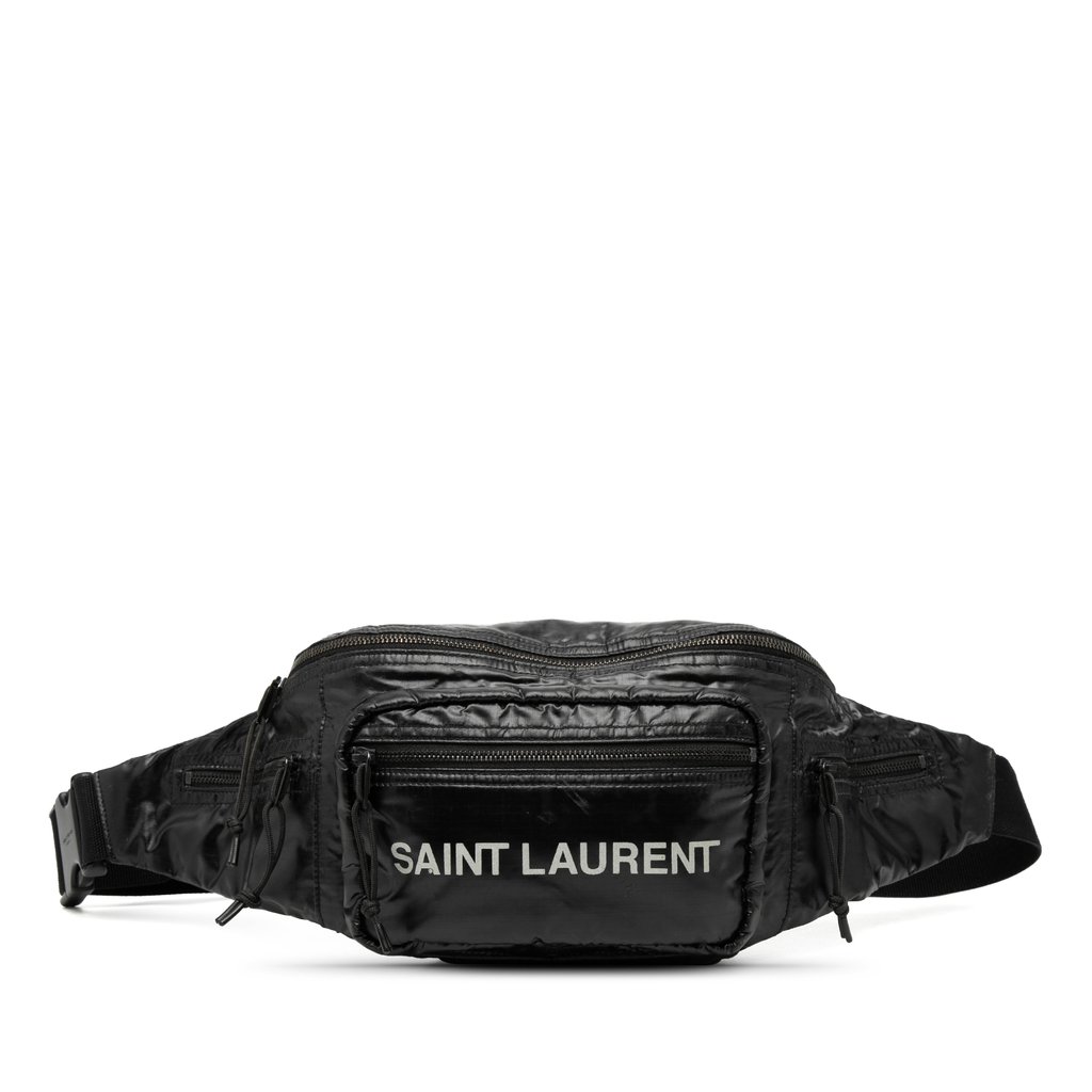 Saint Laurent Nylon Nuxx Belt Bag Black Mini | Pre-Owned Dub