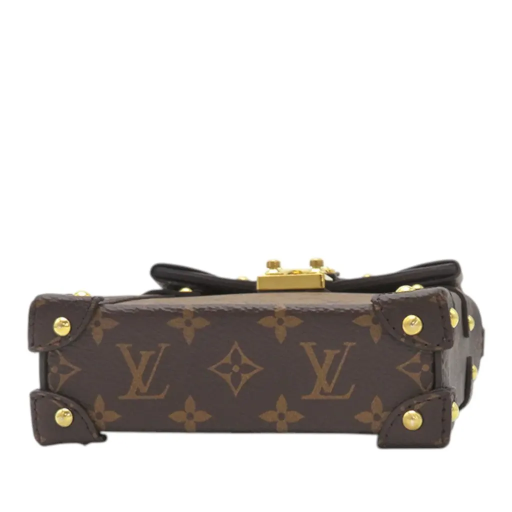 Louis Vuitton Monogram Reverse Pochette Trunk Verticale Brown Very good - Inside View
