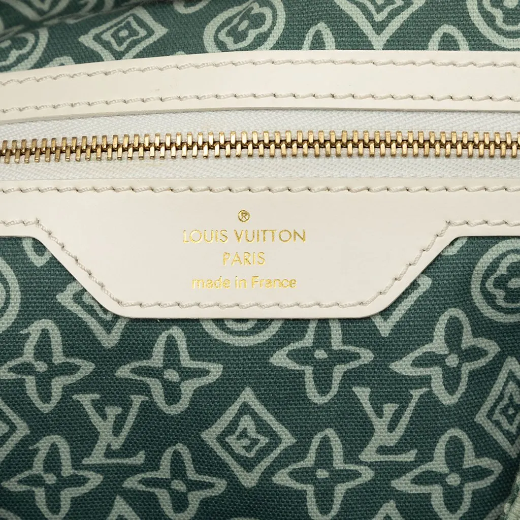 Louis Vuitton Monogram Tahitienne Cabas GM Green Very good - Box View