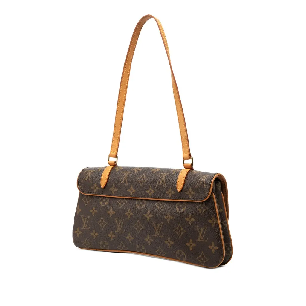 Louis Vuitton Monogram Marelle Shoulder Bag Brown Good - Back View