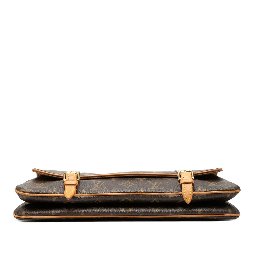 Louis Vuitton Monogram Marelle Shoulder Bag Brown Good - Inside View