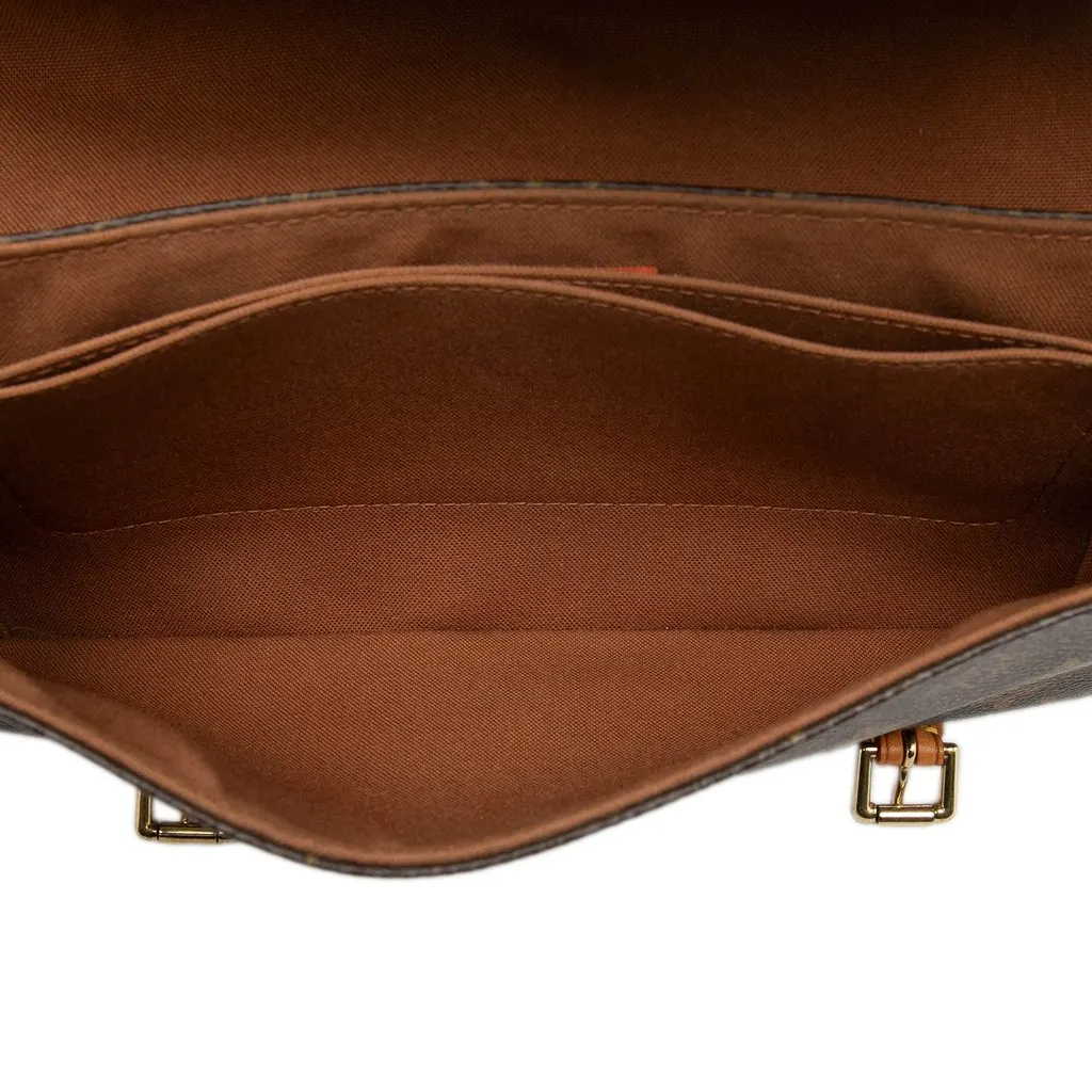 Louis Vuitton Monogram Marelle Shoulder Bag Brown Good - Model View