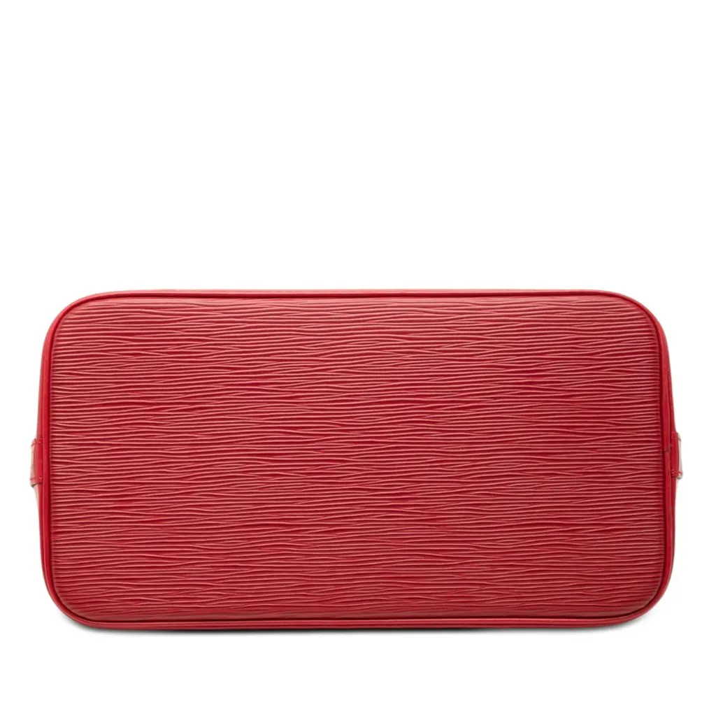 Louis Vuitton Epi Alma PM Red Leather Very good - Inside View