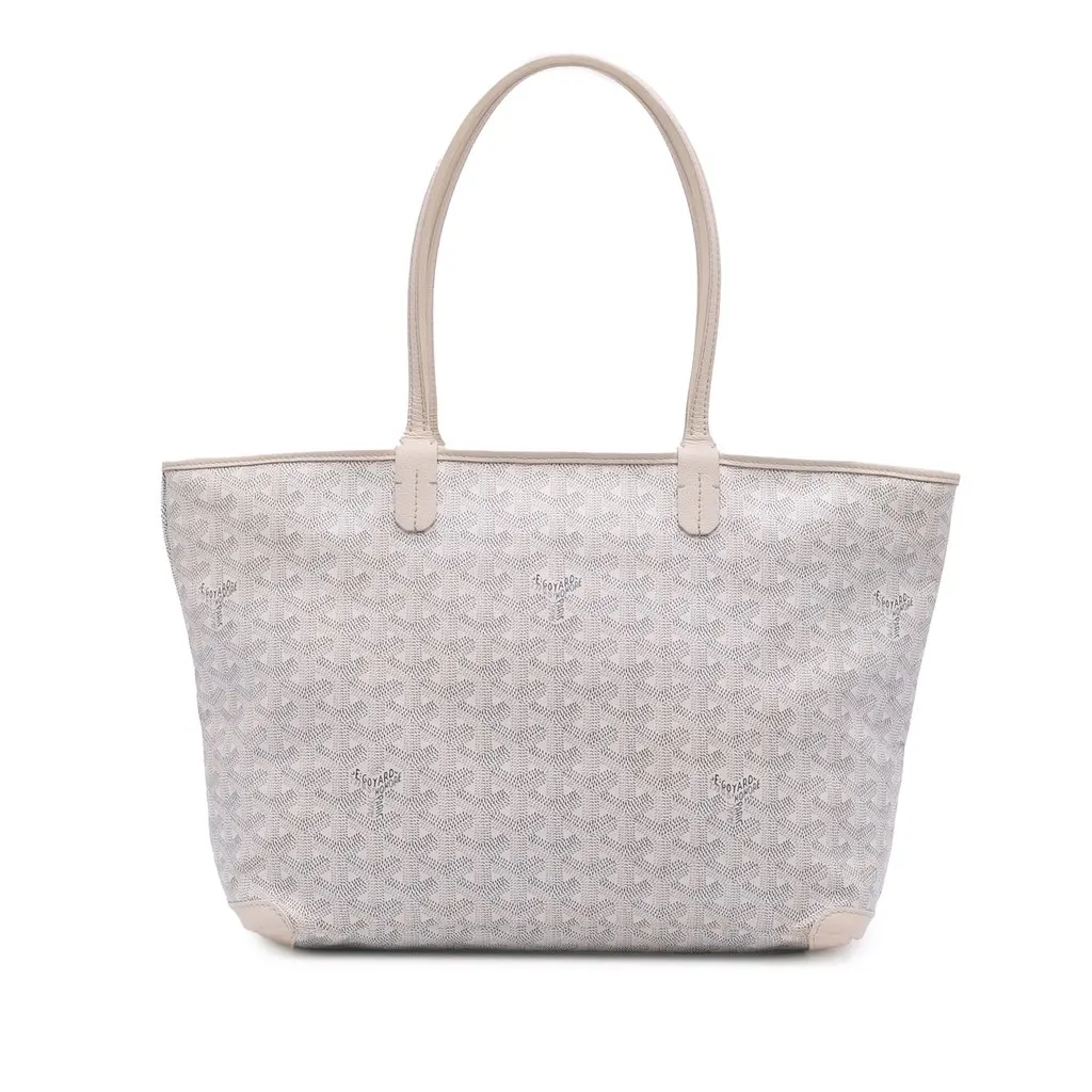 Goyard Goyardine Artois PM White Very good - Front View