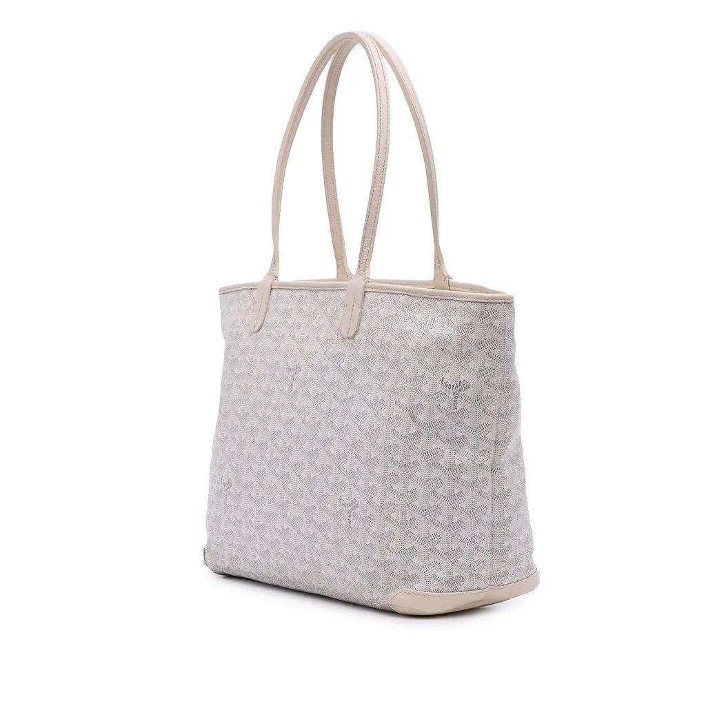 Goyard Goyardine Artois PM White Very good - Back View