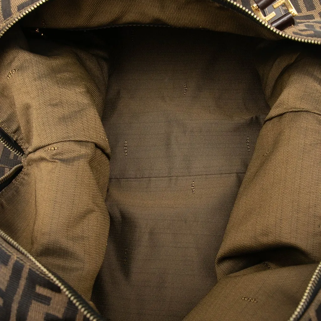 Fendi Zucca Canvas Travel Bag Brown Very good - Model View