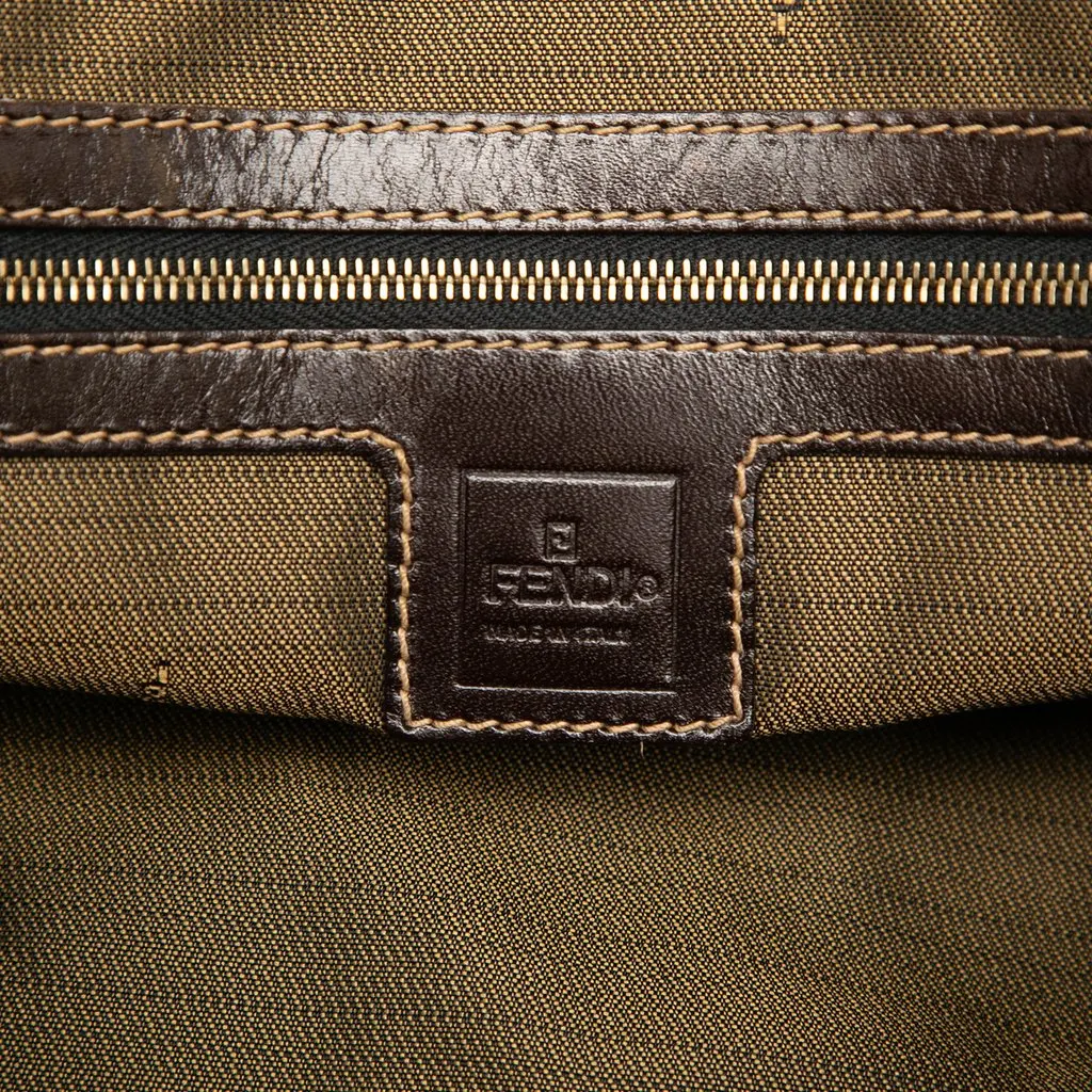 Fendi Zucca Canvas Travel Bag Brown Very good - Box View