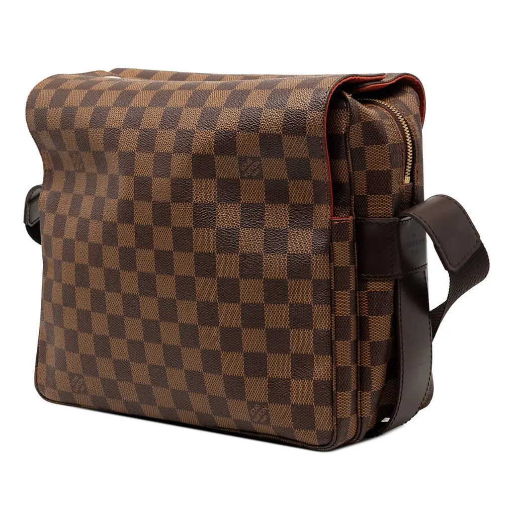Louis Vuitton Damier Ebene Naviglio Brown Very good - Back View