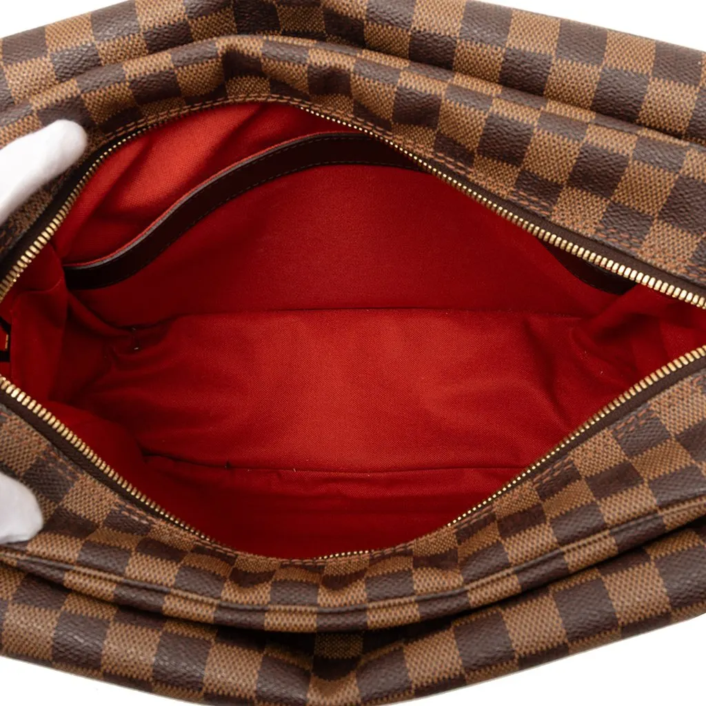 Louis Vuitton Damier Ebene Naviglio Brown Very good - Model View
