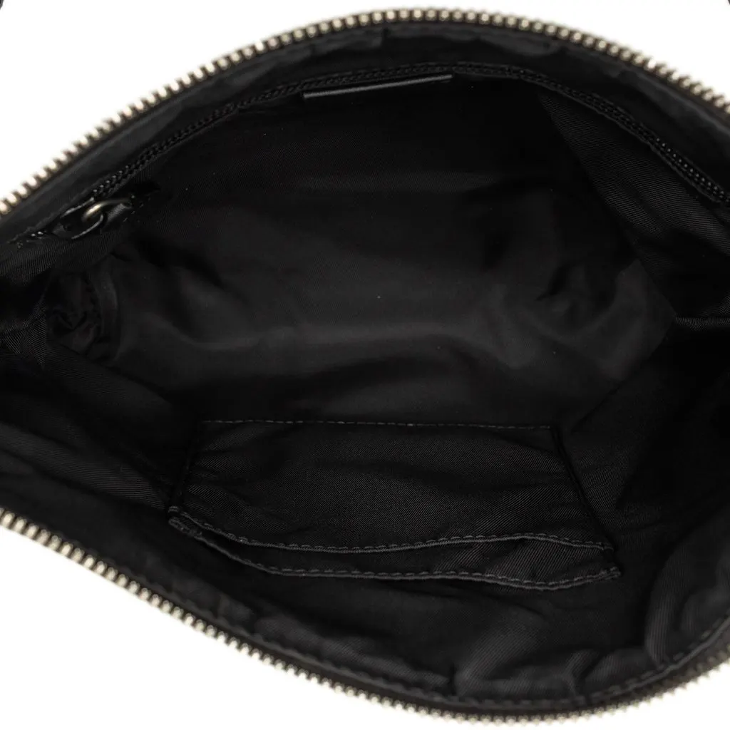 Gucci Techno Canvas Web Messenger Bag Black Very good - Model View