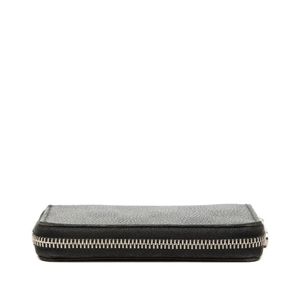 Louis Vuitton Damier Graphite Zippy Coin Pouch Black Canvas Very good - Inside View