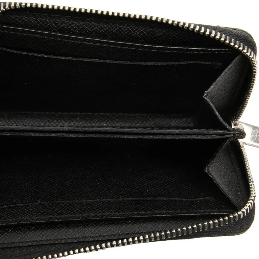 Louis Vuitton Damier Graphite Zippy Coin Pouch Black Canvas Very good - Model View