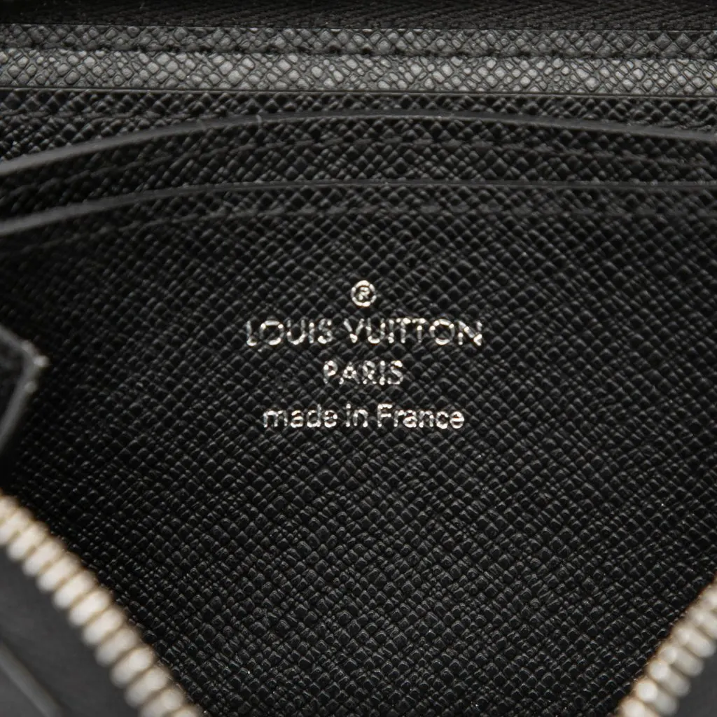 Louis Vuitton Damier Graphite Zippy Coin Pouch Black Canvas Very good - Box View