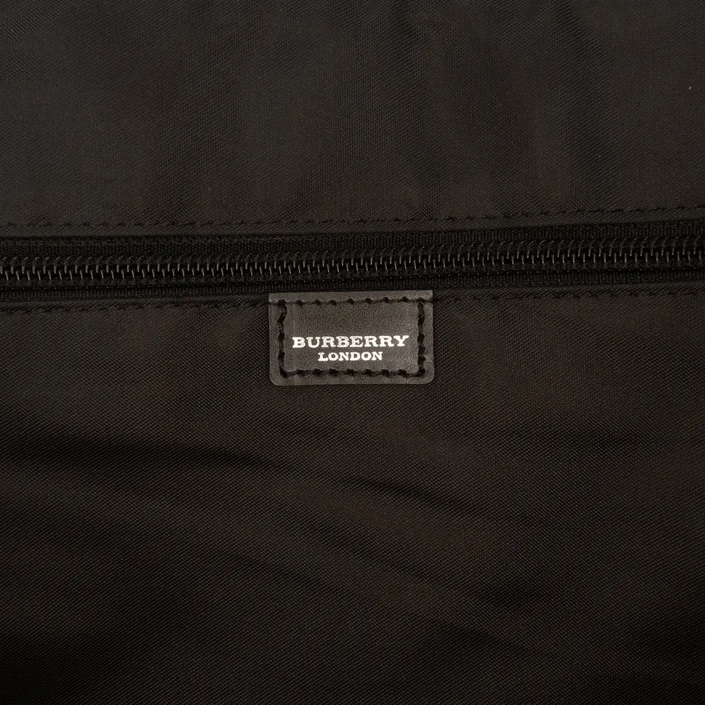 Burberry House Check Coated Canvas Flap Crossbody Beige Canvas Very good - Box View