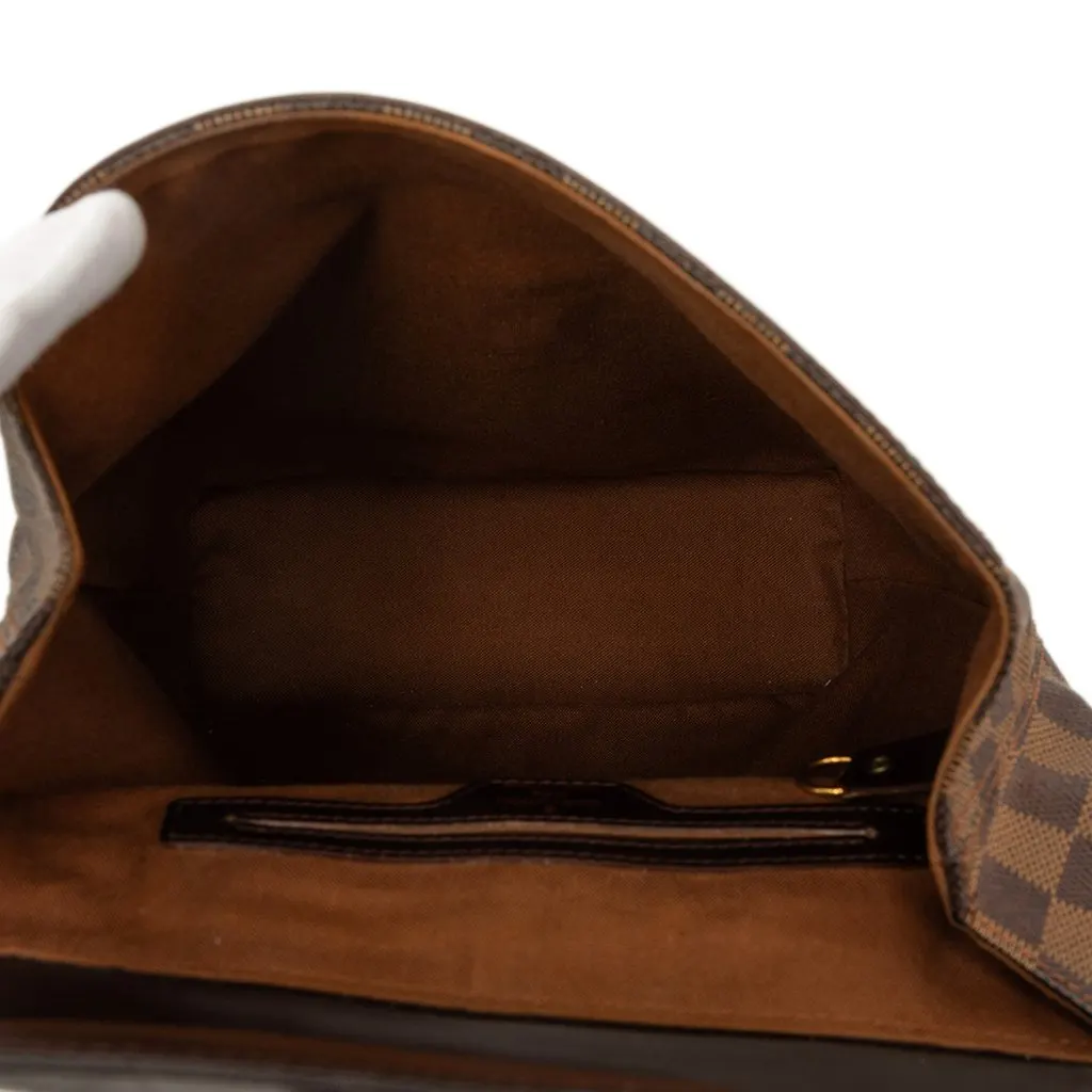 Louis Vuitton Damier Ebene Soho Brown Canvas Good - Model View