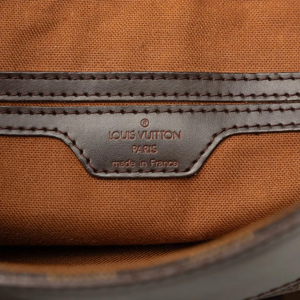 Louis Vuitton Damier Ebene Soho Brown Canvas Good - Box View