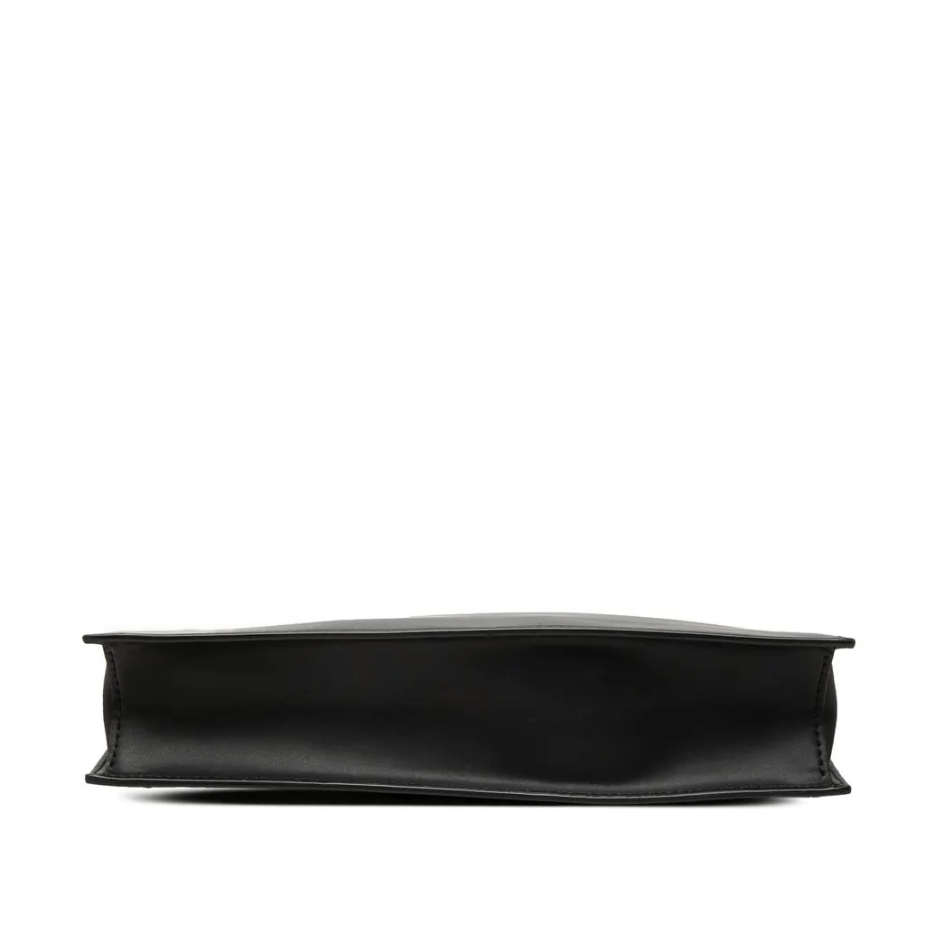 Valentino Leather VLTN Clutch Black Leather Very good - Inside View